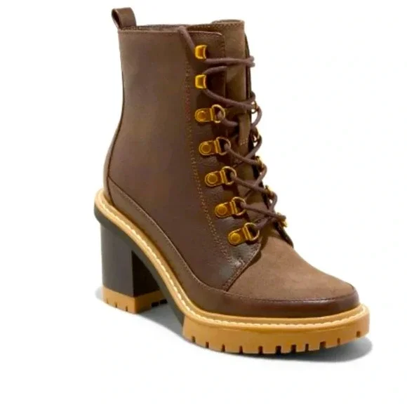 Women's Tessa Winter Boots - A New Day Brown size 6 - Picture 1 of 4